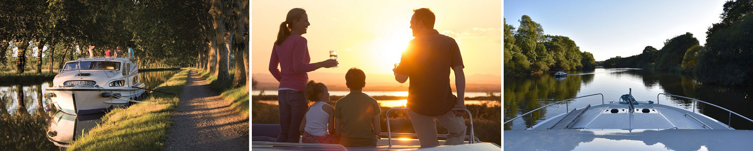 Kanalbåtar i Frankrike