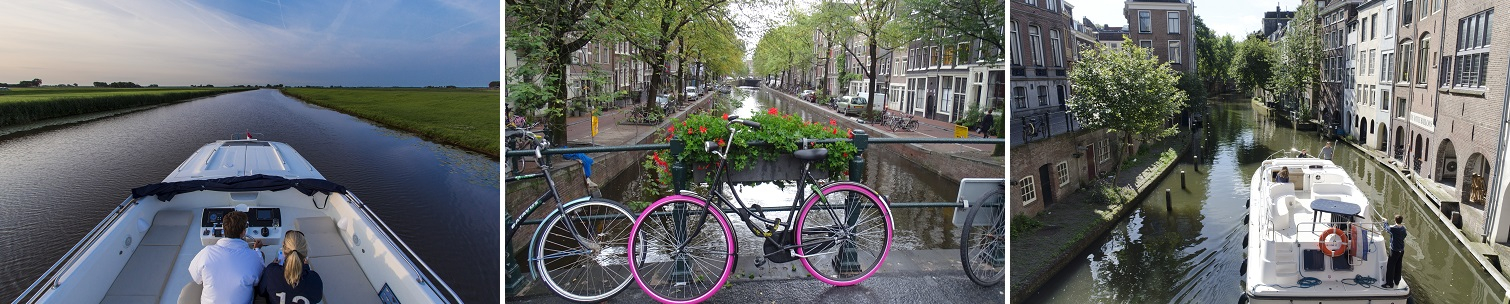 Kanalb&aring;tar i Nederl&auml;nderna