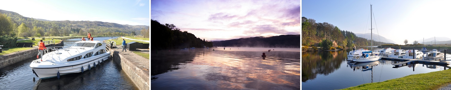 Kanalb&aring;tar i Skottland