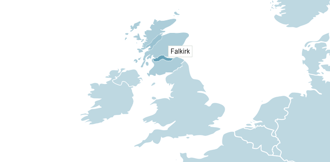 Karta &ouml;ver Edinburgh