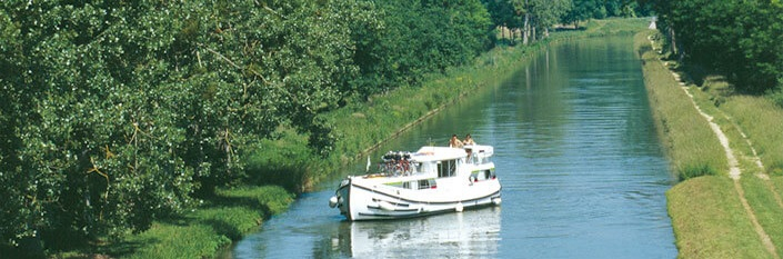 Kanalb&aring;t i Picardie